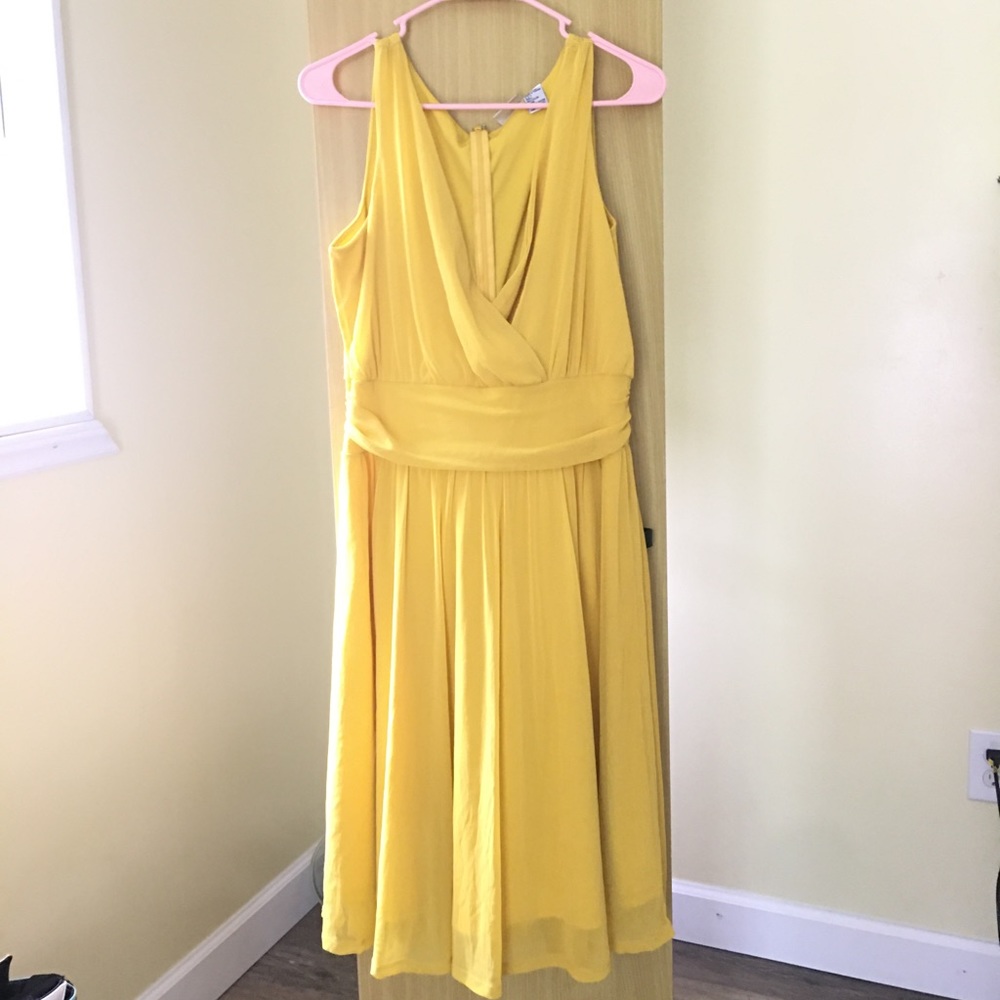 Yellow Newport News Dress size 14